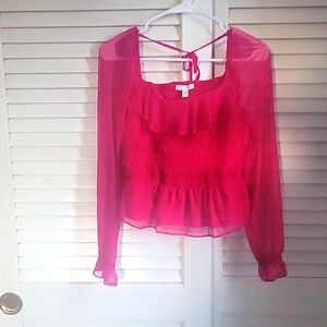 NWT Pink Blouse